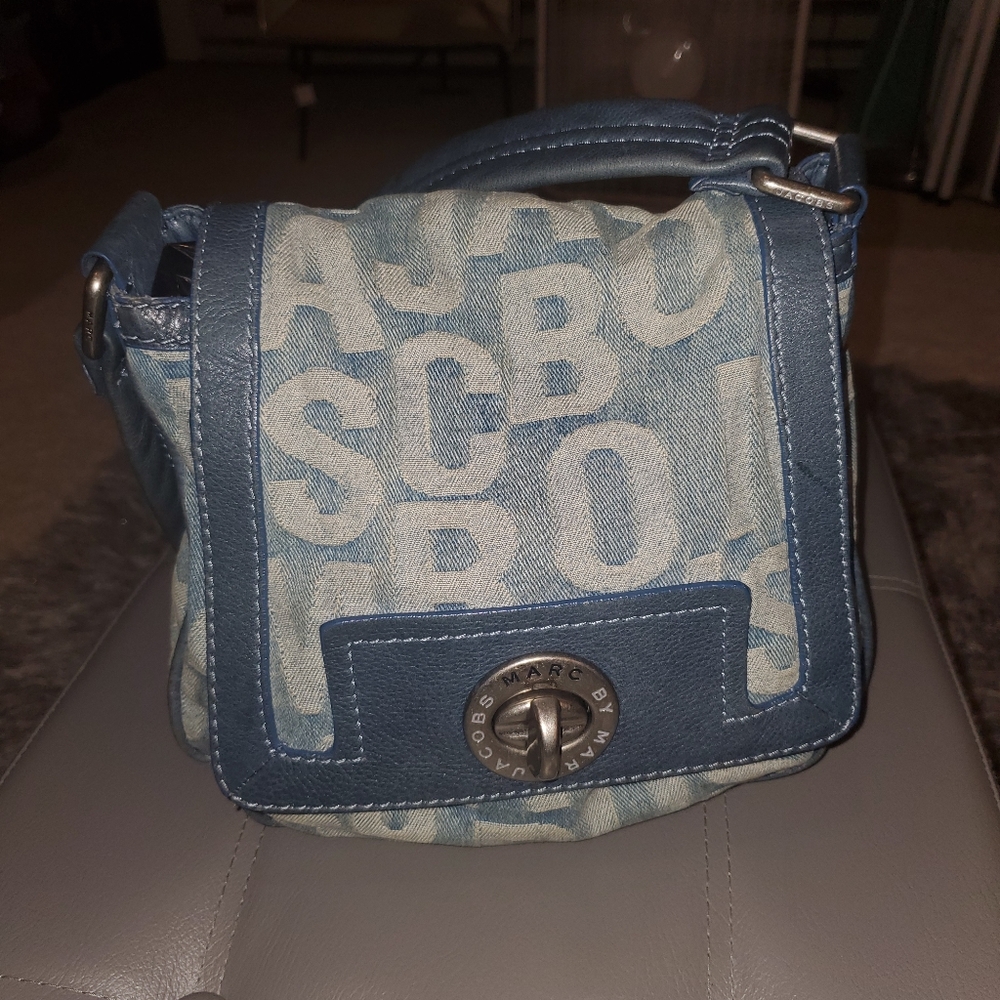 Marc By Marc Jacobs Denim Shoulder Bag